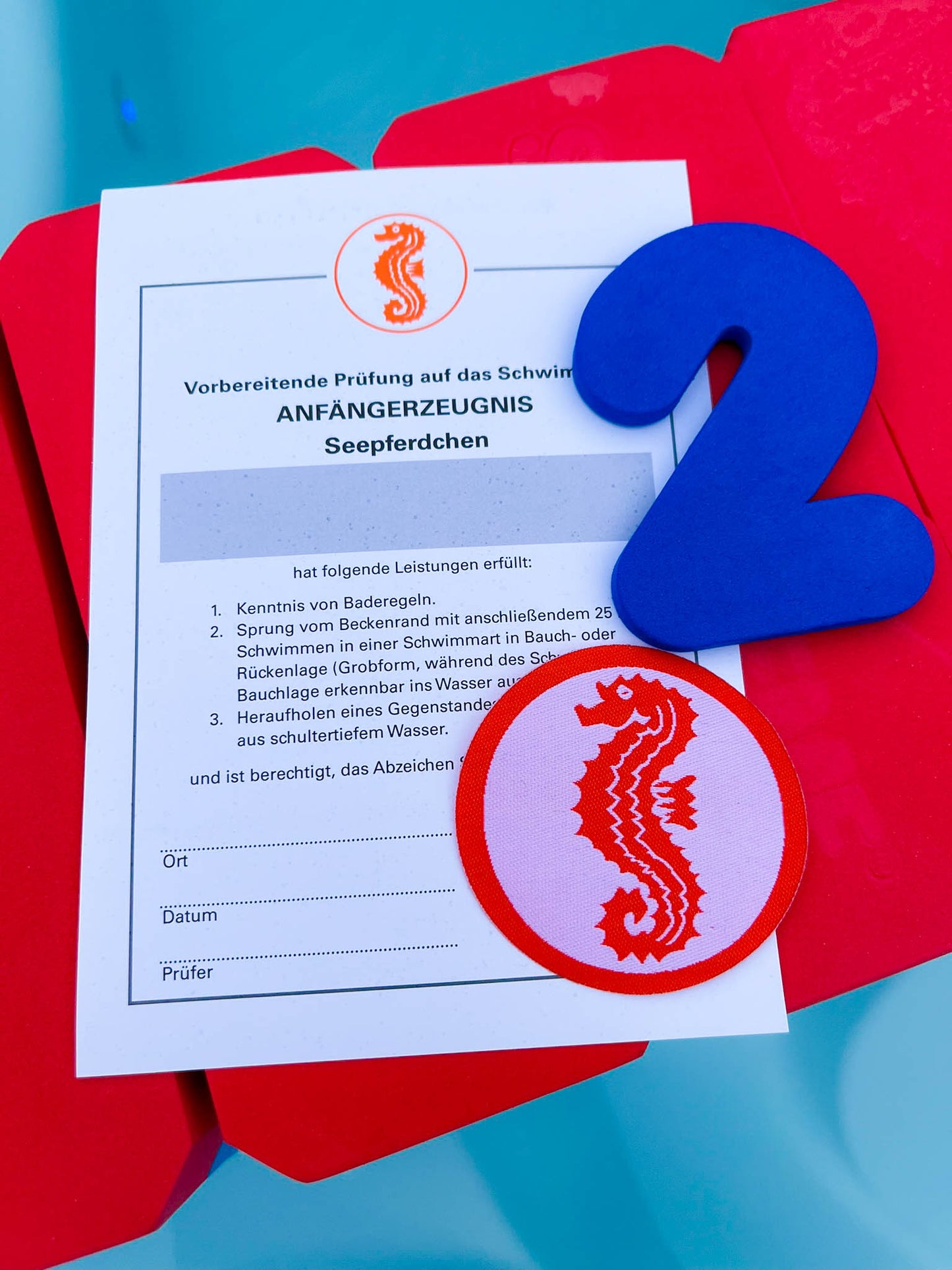 Seepferdchen Abzeichen