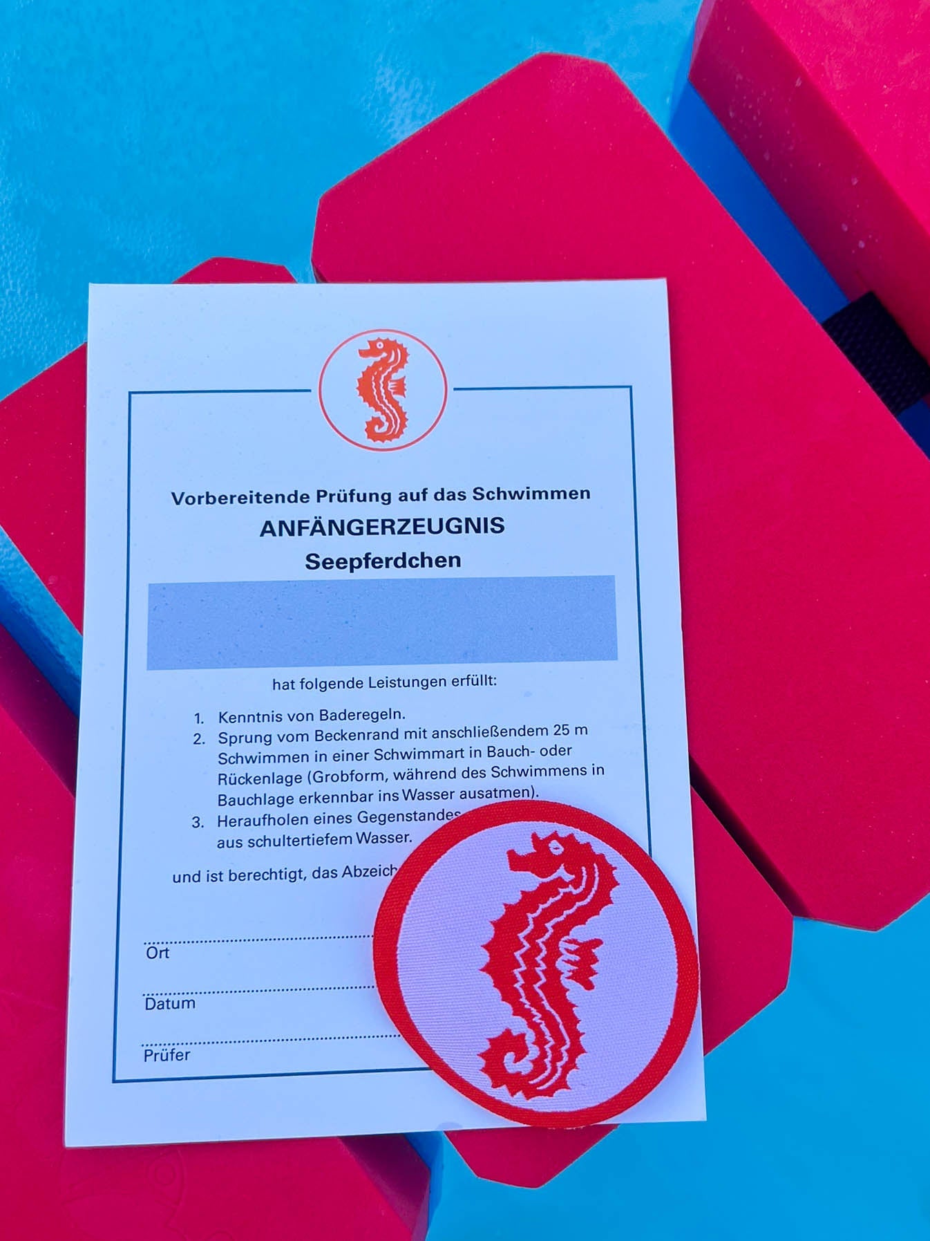 Seepferdchen Schwimmkurse der Schwimmschule Bielefeld